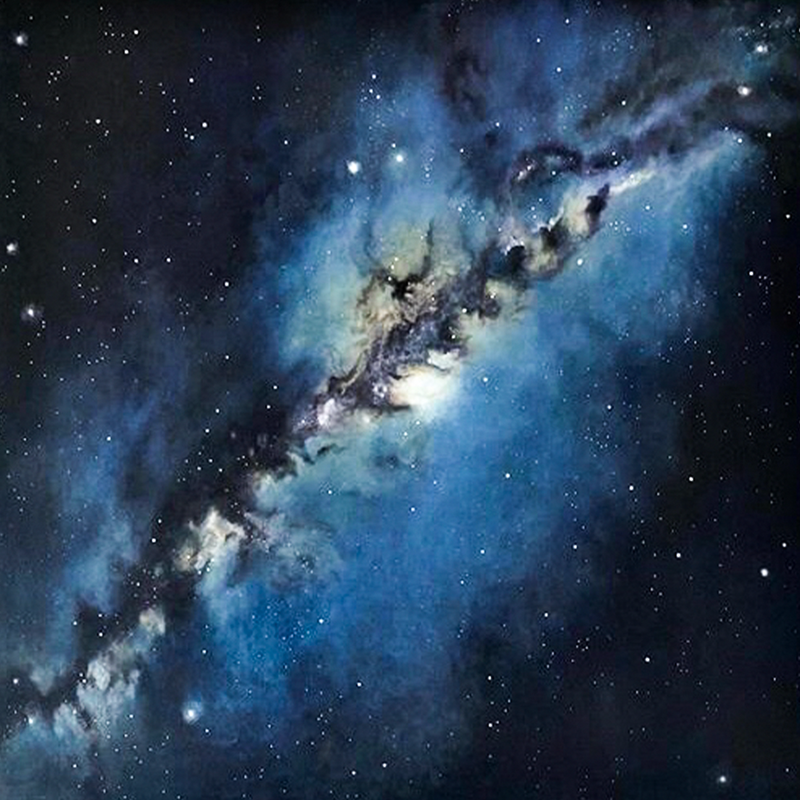 Blue milky way, 2020